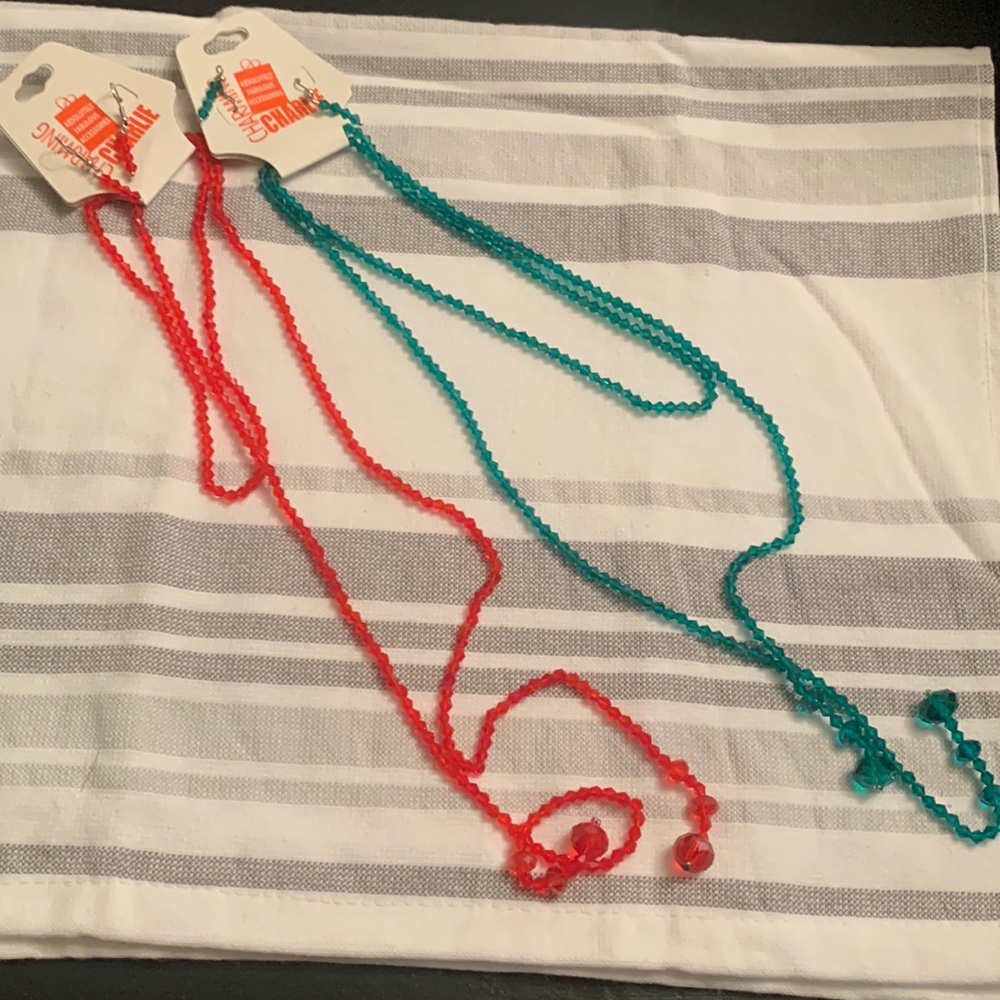 2 necklaces
